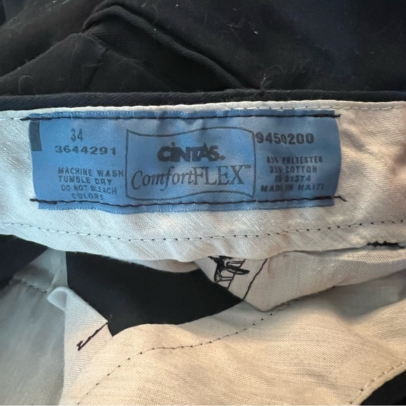 Cintas comfortFLEX men's work pants size 34 - Picture 3 of 4